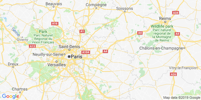 Localisation de Foulees nanteuillaise