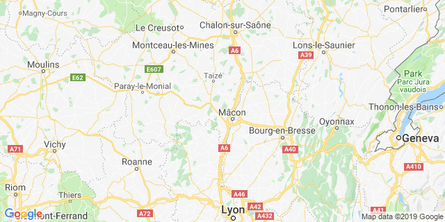 Localisation de Trails 12-24 et 31km La Roche Vineuse