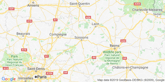 Localisation de Foulees belleusiennes