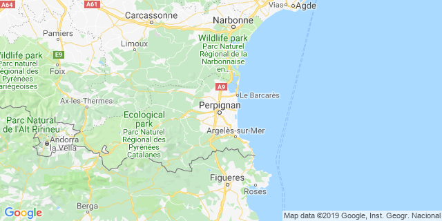 Localisation de Carrefour perpignan
