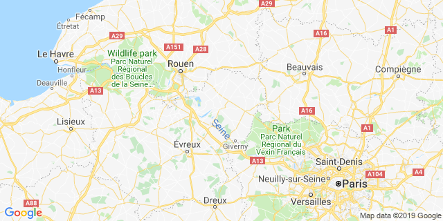 Localisation de Les foulees andelysiennes