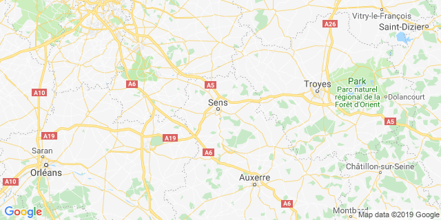 Localisation de The Trail Yonne
