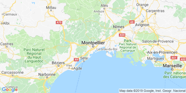 Localisation de La Montpellier Reine