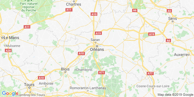 Localisation de L'orléanaise