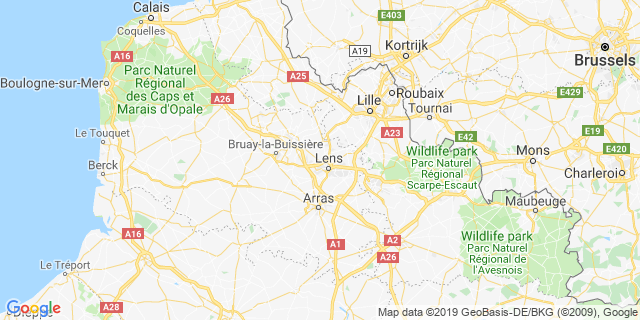 Localisation de Trail des terrils loossois