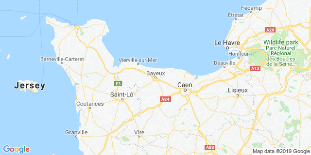 Localisation de Les Foulees de Bayeux