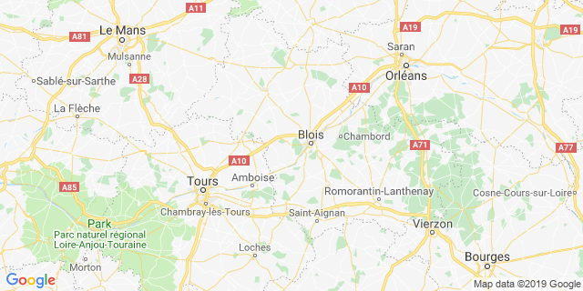 Localisation de TRAIL DES MOULINS DE LA CISSE