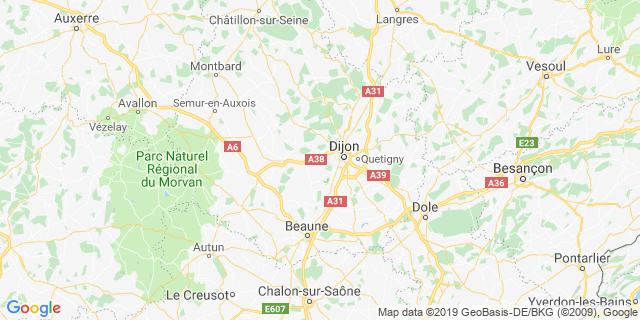 Localisation de La madone