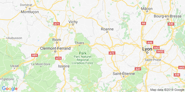 Localisation de TRAIL EN HAUT FOREZ