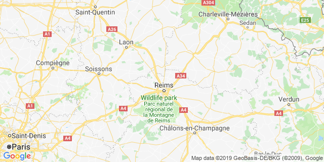 Localisation de 10 km de courcy
