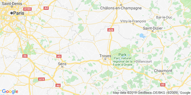 Localisation de La joël chrétien - 28ème course de l'asm