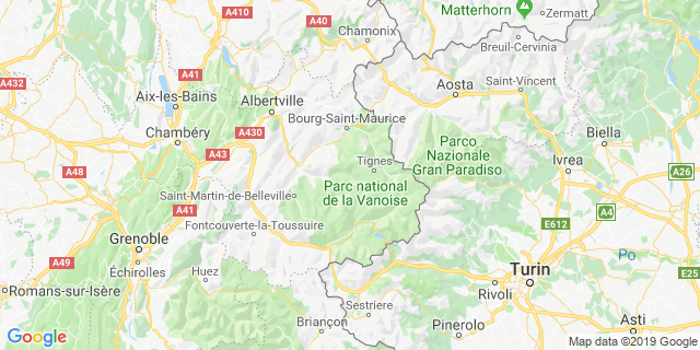 Localisation de Trail Alpin du Grand Bec 