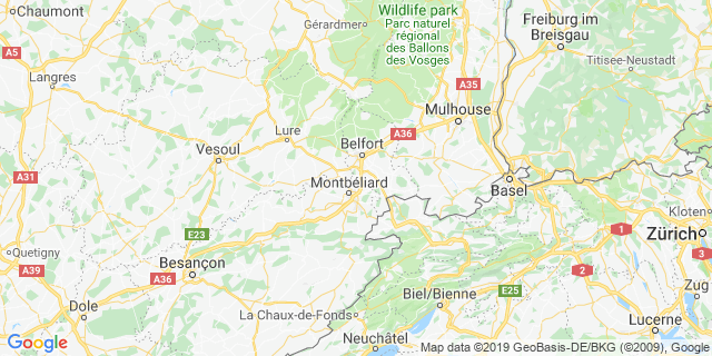 Localisation de La chatenaise