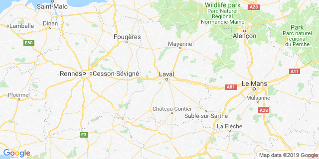 Localisation de Trail des fous