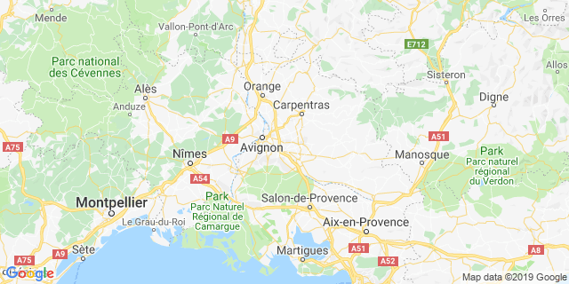 Localisation de Foulee des felibres