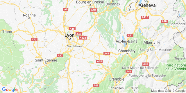 Localisation de The Mud Day Lyon – Balcons du Dauphiné