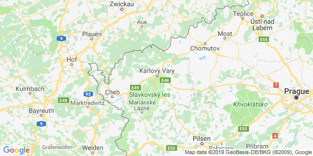 Localisation de Mattoni Karlovy Vary Semi-marathon