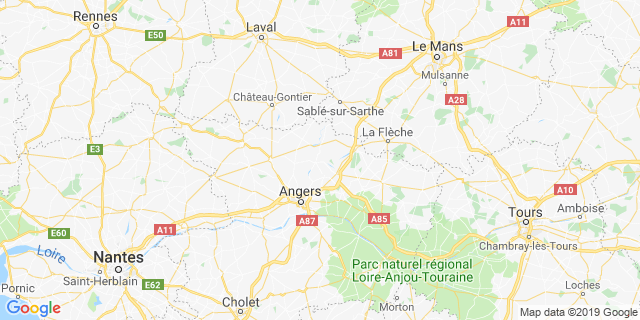 Localisation de Tierce au galop