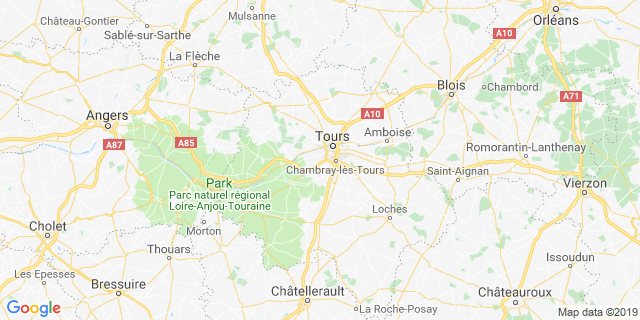 Localisation de EKIDEN DE TOURAINE