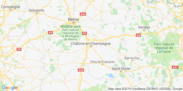 Localisation de 10 km de l'asptt