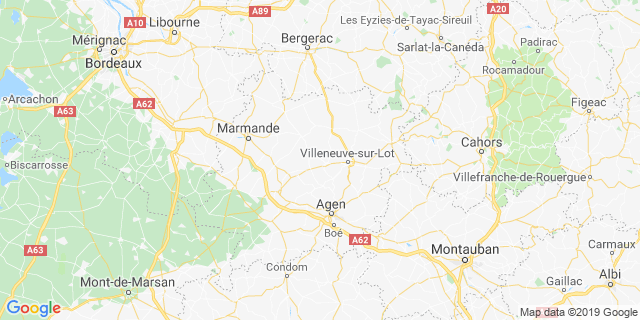 Localisation de Course du pruneau