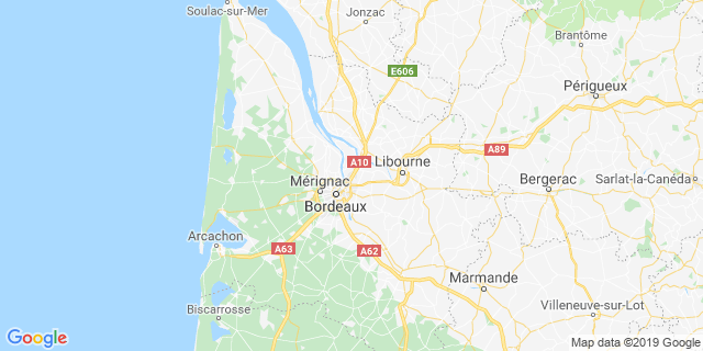 Localisation de 10 km de carbon blanc