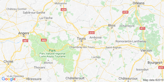 Localisation de Marathon Touraine-Loire Valley