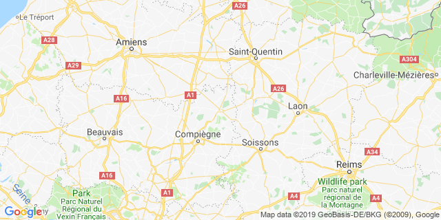 Localisation de Ekiden du noyonnais