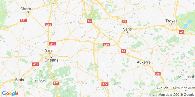 Localisation de Semi marathon de montargis