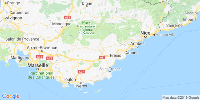 Localisation de Les 10 kms de Draguignan
