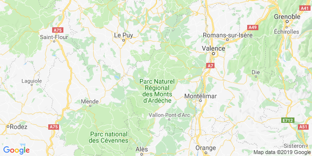 Localisation de Challenge du Massif Central de Traking