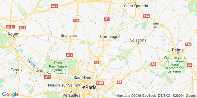 Localisation de TRAIL la Pontoise 