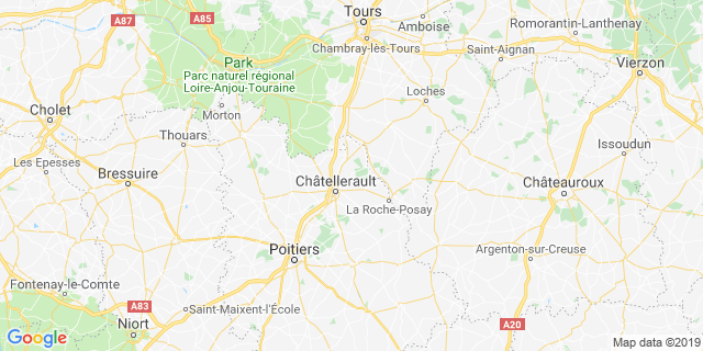 Localisation de Foul&eacute;es du Rond du Ch&ecirc;ne