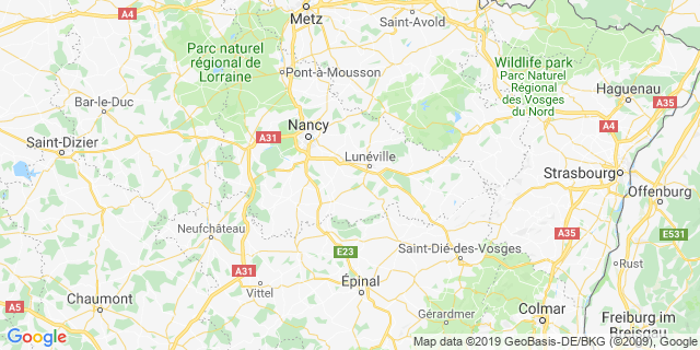 Localisation de Foulees de damelevieres
