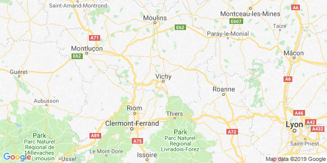 Localisation de IRONMAN Vichy