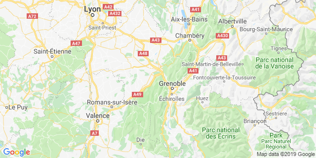 Localisation de Montaud trail
