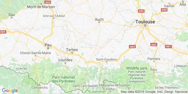 Localisation de Course Nature les 10kms de Larroque