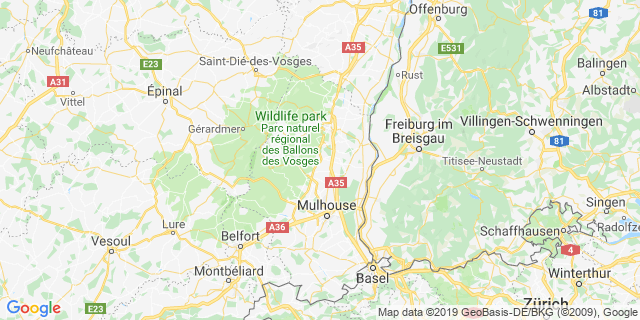 Localisation de TRAIL DU PETIT BALLON