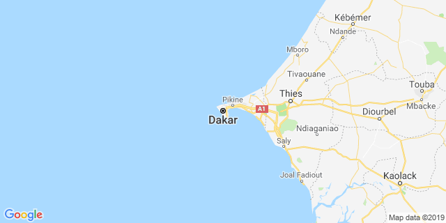 Localisation de Marathon Eiffage de Dakar