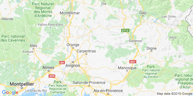 Localisation de Semi-marathon du Mont Ventoux