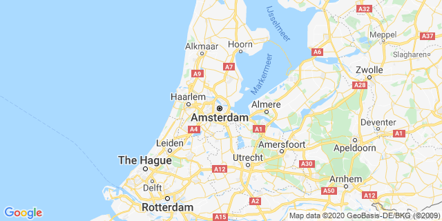 Localisation de Marathon d'Amsterdam