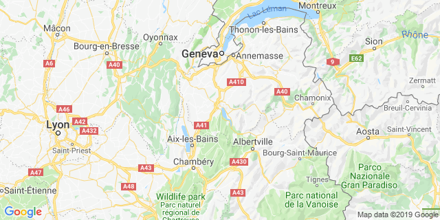 Localisation de Semi-marathon du lac d'Annecy