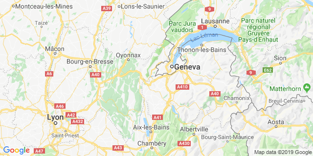 Localisation de Course du vuache