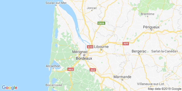 Localisation de Foulee cubzacaise