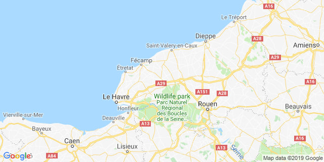 Localisation de La ricarvillaise