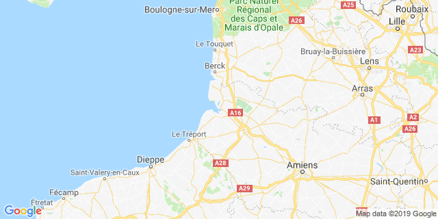 Localisation de Trails Crotoy Baie de Somme