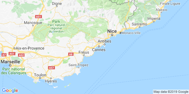 Localisation de Free Ride Classic Mandelieu