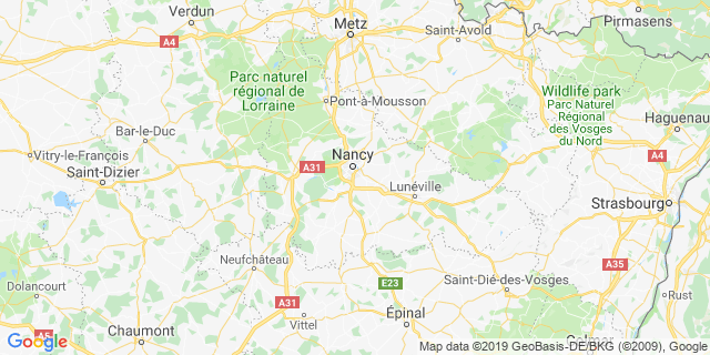 Localisation de CORRIDA DE L'EST REPUBLICAIN