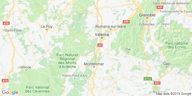 Localisation de Marathon de l'Ardèche