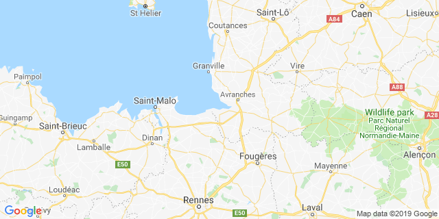 Localisation de MARATHON DU MONT SAINT MICHEL
